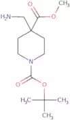 Methyl4-aminomethyl-1-boc-piperidine-4-carboxylate