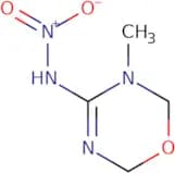 3-Methyl-4-nitroimino-tetrahydro-1,3,5-oxadiazine