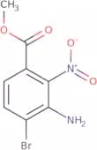 Methyl 3-amino-4-bromo-2-nitrobenzoate