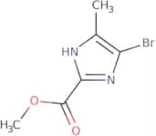 Methyl 4- bromo- 5- methyl- 1H- imidazole- 2- carboxylate