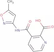 3-(N-(5-methylisoxazol-3-yl)carbamoyl)pyridine-2-carboxylic acid