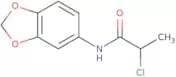 N-[3,4-(Methylenedioxy)phenyl]-2-chloropropanamide