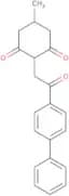 5-methyl-2-(2-oxo-2-(4-phenylphenyl)ethyl)cyclohexane-1,3-dione