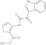methyl 3-(2-indol-3-yl-2-oxoacetylamino)thiophene-2-carboxylate