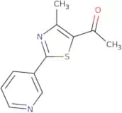 1-(5-Methyl-3-(3-pyridyl)-2,4-thiazolyl)ethan-1-one