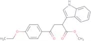 methyl 4-(4-ethoxyphenyl)-2-indol-3-yl-4-oxobutanoate