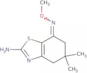 7-(O-methyloxime)-5,5-dimethyl-4,5,6-trihydrobenzothiazole-2-ylamine
