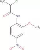 N-(2-Methoxy-4-nitrophenyl)-2-chloropropanamide