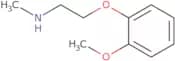 2-(2-Methoxyphenoxy)-N-methylethanamine