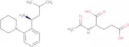 (S,S')-3-Methyl-1-(2-piperidinophenyl)butylamine, N-acetyl-glutamate salt