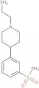 4-[3-(Methylsulfonyl)phenyl]-1-propylpiperidine