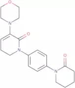 3-Morpholino-1-(4-(2-oxopiperidin-1-yl)phenyl)-5,6-dihydropyridin-2(1H)-one