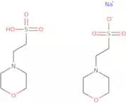 2-(4-Morpholino)ethanesulfonic acid hemisodium salt