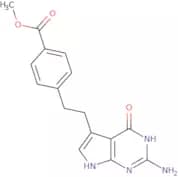 Methyl 4-(2-(2-amino-4-oxo-4,7-dihydro-3H-pyrrolo[2,3-d]pyrimidin-5-yl)ethyl)benzoate