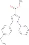 5-(4-Methylsulfanyl-Phenyl)-1-Phenyl-1H-Pyrazole-3-Carboxylic Acid Methyl Ester
