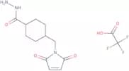 4-(Maleimidomethyl)cyclohexane-1-carboxyl-hydrazide trifluoroacetic acid