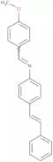 4-[(Methoxybenzylidene)amino]stilbene