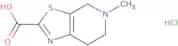 5-Methyl-4,5,6,7-tetrahydrothiazolo[5,4-c]pyridine-2-carboxylic acid hydrochloride