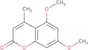 4-Methyl-5,7-dimethoxycoumarin