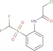 2-Chloro-N-(2-difluoromethanesulfonylphenyl)acetamide