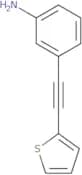 3-[2-(Thiophen-2-yl)ethynyl]aniline