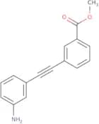 Methyl 3-[2-(3-aminophenyl)ethynyl]benzoate