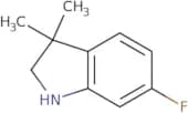 6-Fluoro-3,3-dimethyl-2,3-dihydro-1H-indole