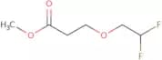 Methyl 3-(2,2-difluoroethoxy)propanoate