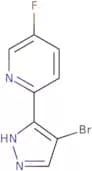 2-(4-Bromo-1H-pyrazol-3-yl)-5-fluoropyridine