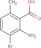 2-Amino-3-bromo-6-methylbenzoic acid