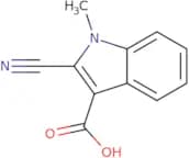 2-Cyano-1-methyl-1H-indole-3-carboxylic acid
