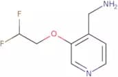[3-(2,2-Difluoroethoxy)pyridin-4-yl]methanamine