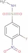 3-Fluoro-N-methyl-4-nitrobenzene-1-sulfonamide