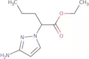 Ethyl 2-(3-amino-1H-pyrazol-1-yl)pentanoate