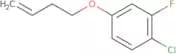 4-(But-3-en-1-yloxy)-1-chloro-2-fluorobenzene