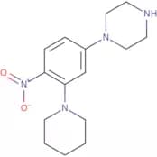 1-(4-Nitro-3-piperidin-1-ylphenyl)piperazine