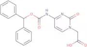 Nb-N-(benzhydryloxycarbonyl)cytosine)-1-acetic acid