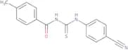 1-(4-Nitrilophenyl)-3-(4-methylbenzoyl)thiourea