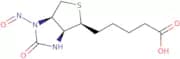 5-((3αS)-1-Nitroso-2-oxo-(3αr,6αc)-hexahydro-thieno[3,4-d]imidazol-4t-yl)-pentanoic acid