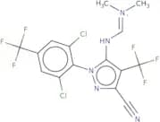 N'-[3-Cyano-1-[2,6-dichloro-4-(trifluoromethyl)phenyl]-4-(trifluoromethyl)-1H-pyrazol-5-yl]-N,N-di…