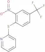 2-Nitro-1-(2-pyridylthio)-4-(trifluoromethyl)benzene