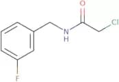 2-Chloro-N-[(3-fluorophenyl)methyl]acetamide