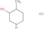 4-Methylpiperidin-3-ol hydrochloride
