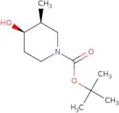 cis-4-hydroxy-3-methyl-1-piperidinecarboxylic acid 1,1-dimethylethyl ester