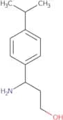 3-Amino-3-[4-(propan-2-yl)phenyl]propan-1-ol