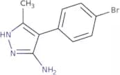 4-(4-Bromophenyl)-5-methyl-2H-pyrazol-3-amine