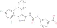 N-(3-Nitrophenyl)-N'-[5-phenyl-1-(2,4,6-trichlorophenyl)-1H-pyrazol-4-yl]urea