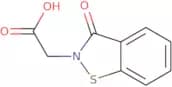 (3-Oxo-1,2-benzisothiazol-2(3H)-yl)acetic acid