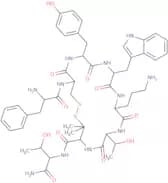 H-D-Phe-Cys-Tyr-D-Trp-Orn-Thr-Pen-Thr-NH2 (Disulfide bond between Cys2 and Pen7)