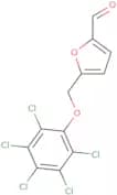 5-[(Pentachlorophenoxy)methyl]-2-furaldehyde